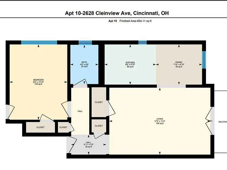 Cleinview 1bd balcony Cleinview 1bd balcony