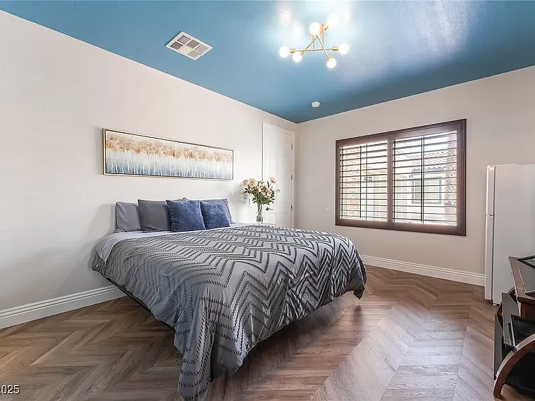 Downstairs Bedroom #2 (Casita separate entry) - king bed with full bathroom.