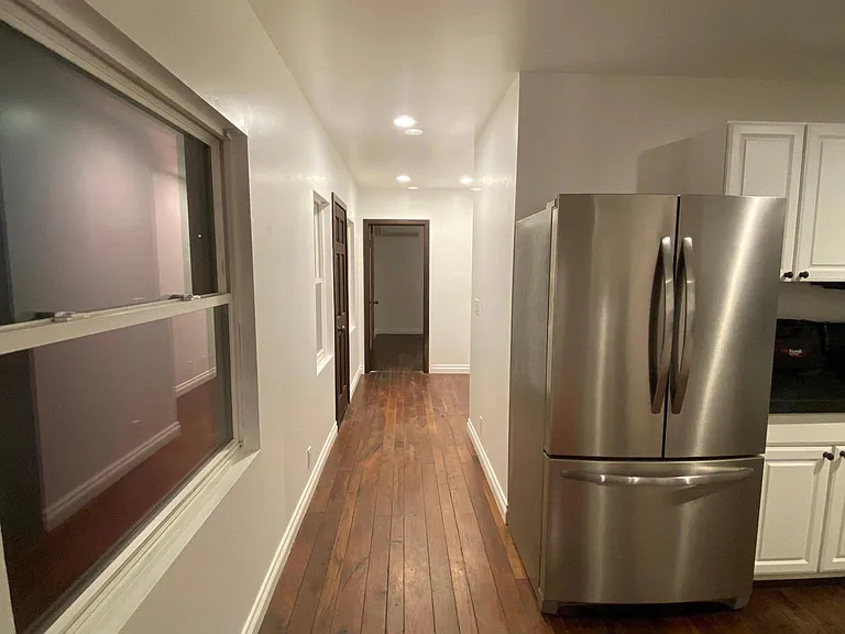Hallway with side entry
