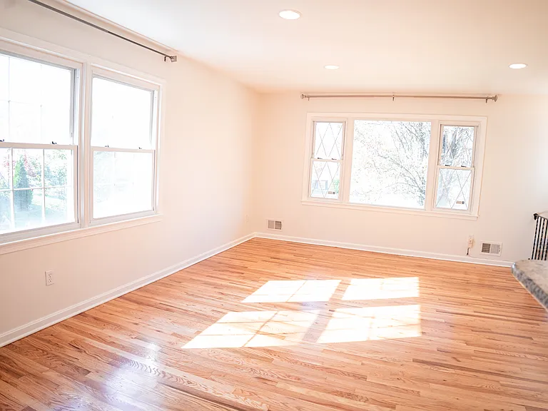 Living room, large windows