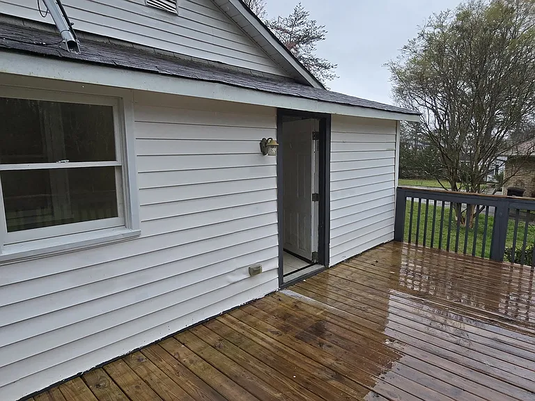 Back deck