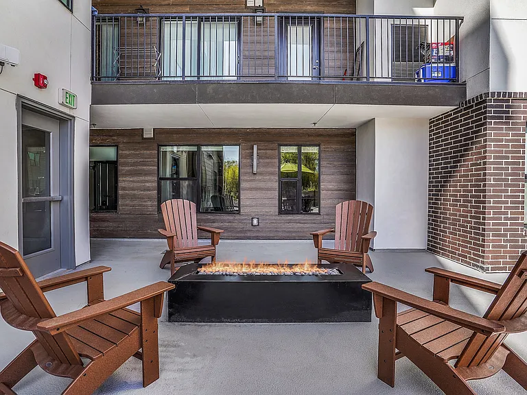 Outdoor Patio with Firepit