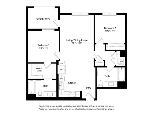Floor plan B1