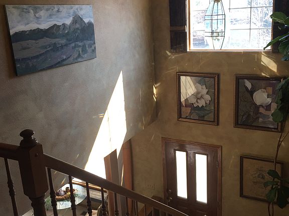 Stairway to upstairs BR's