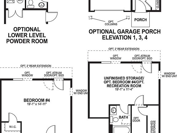 First Floor Options