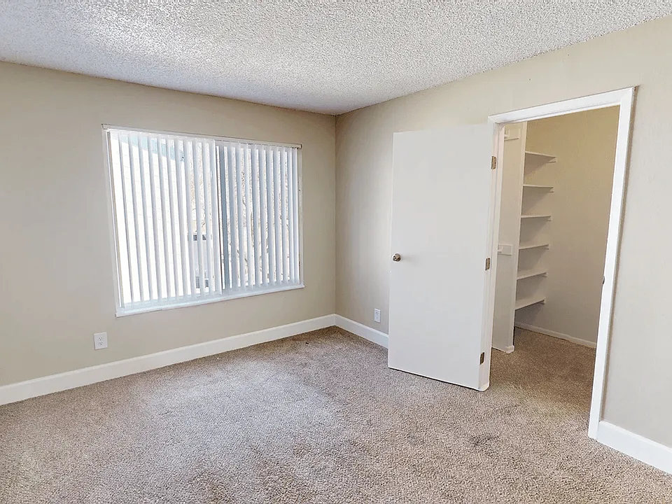 Walk-In Closet with Built-in Storage