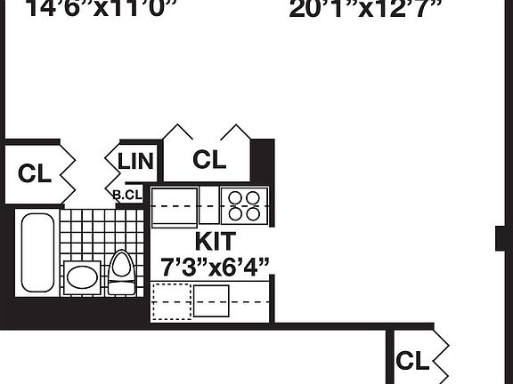 2nd image of 385 S End Ave APT 5N