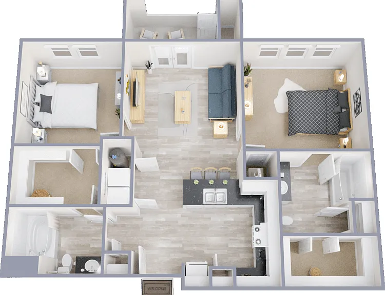 B1 Floorplan Diagram