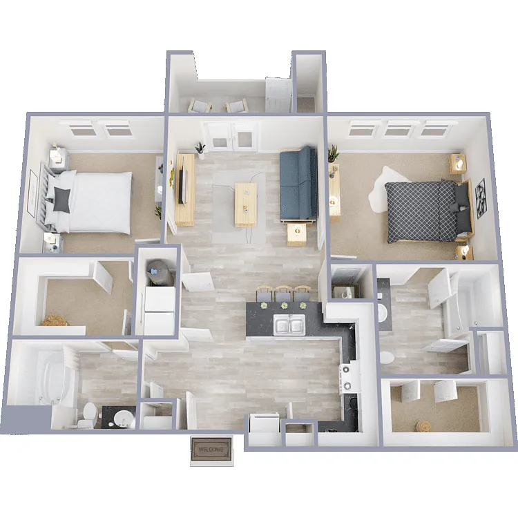 Floor plan B1