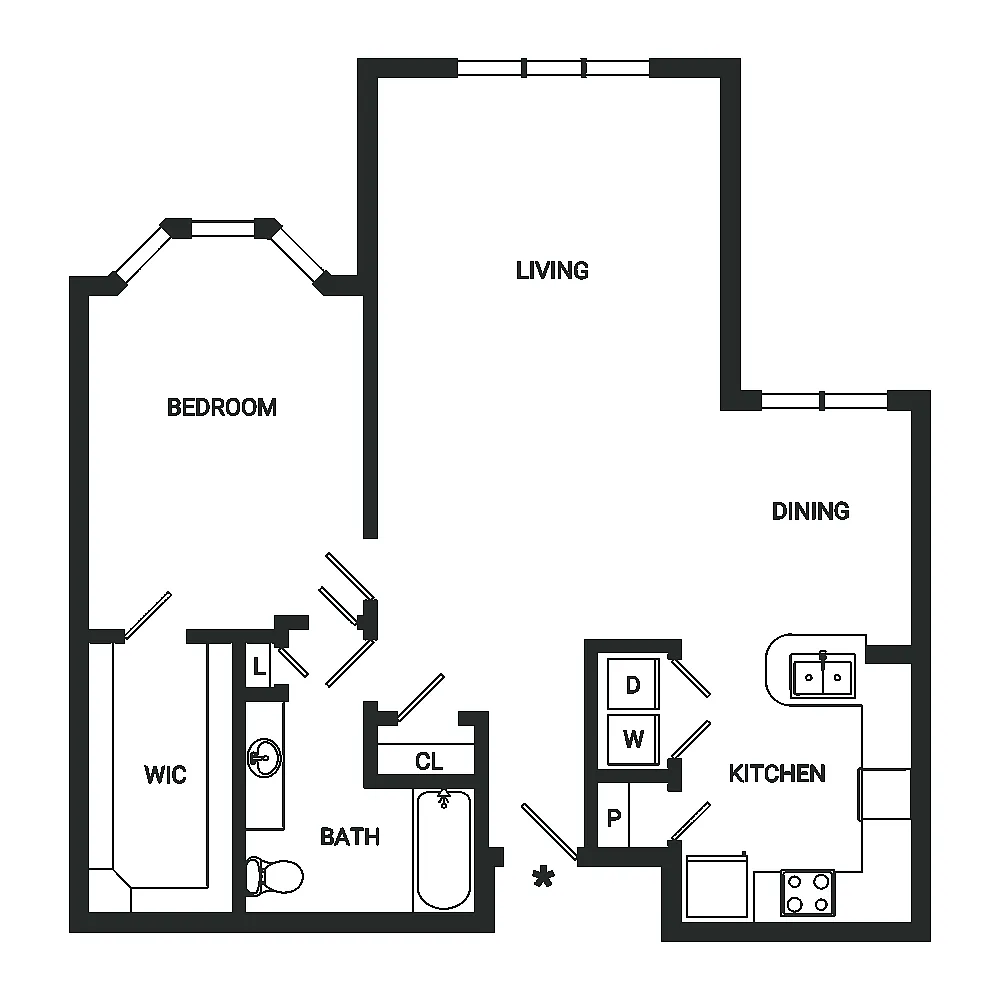 Floor plan Amber