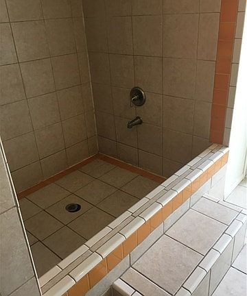 Masterbath/shower.  Addition about 10 years ago.