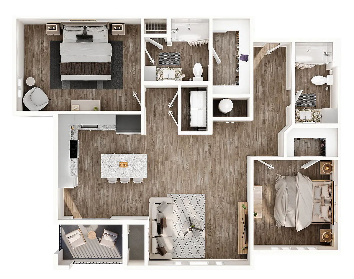 Floor plan Morgan II