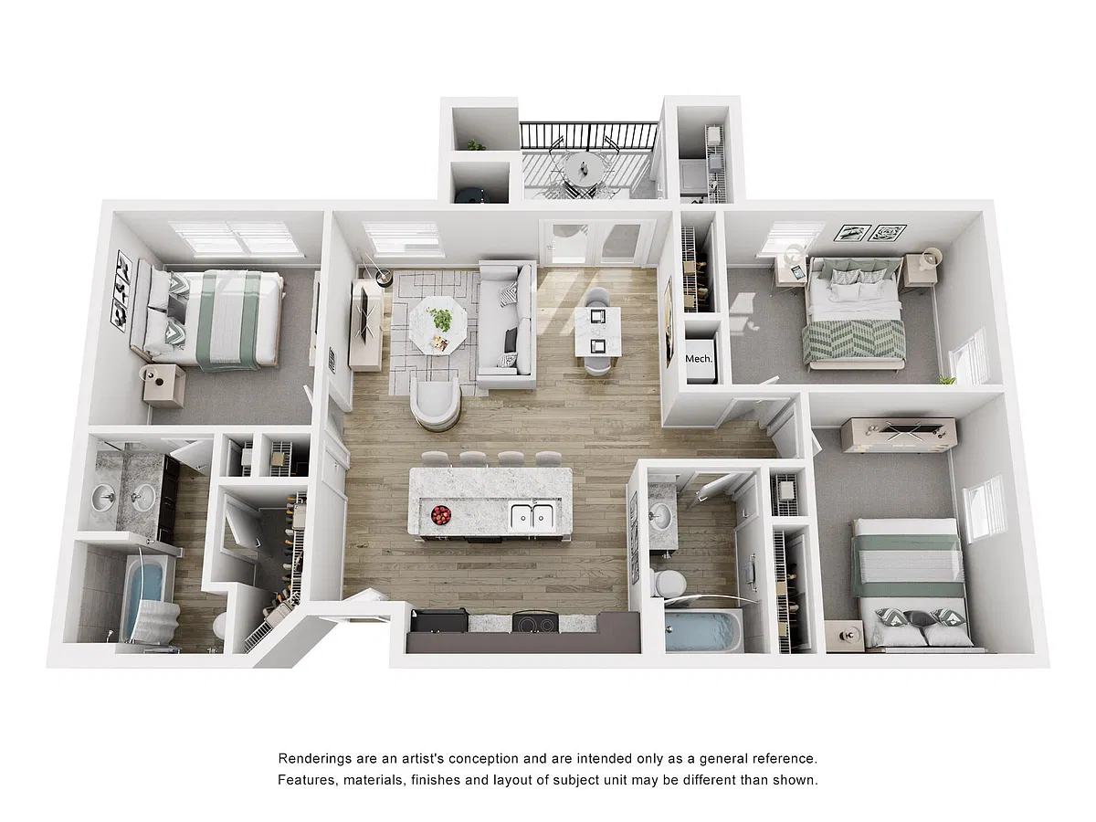 Floor plan C1