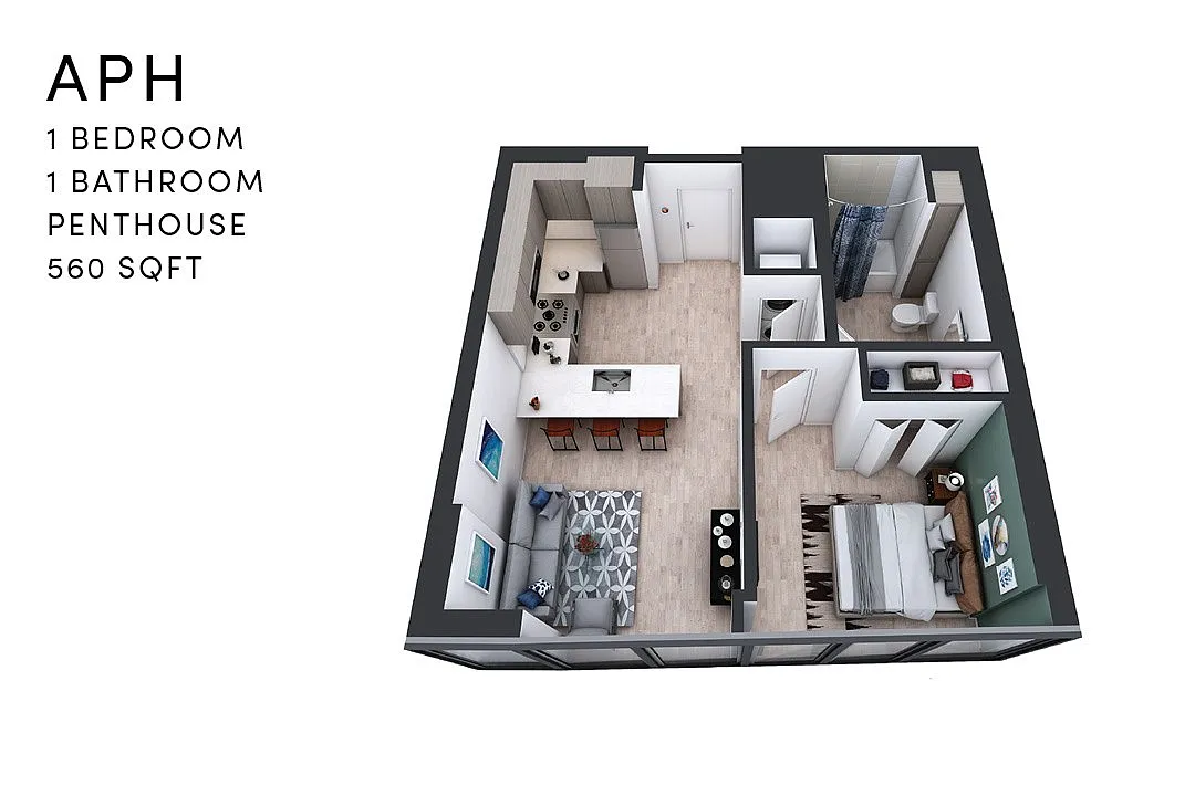 Floor plan Alina APH