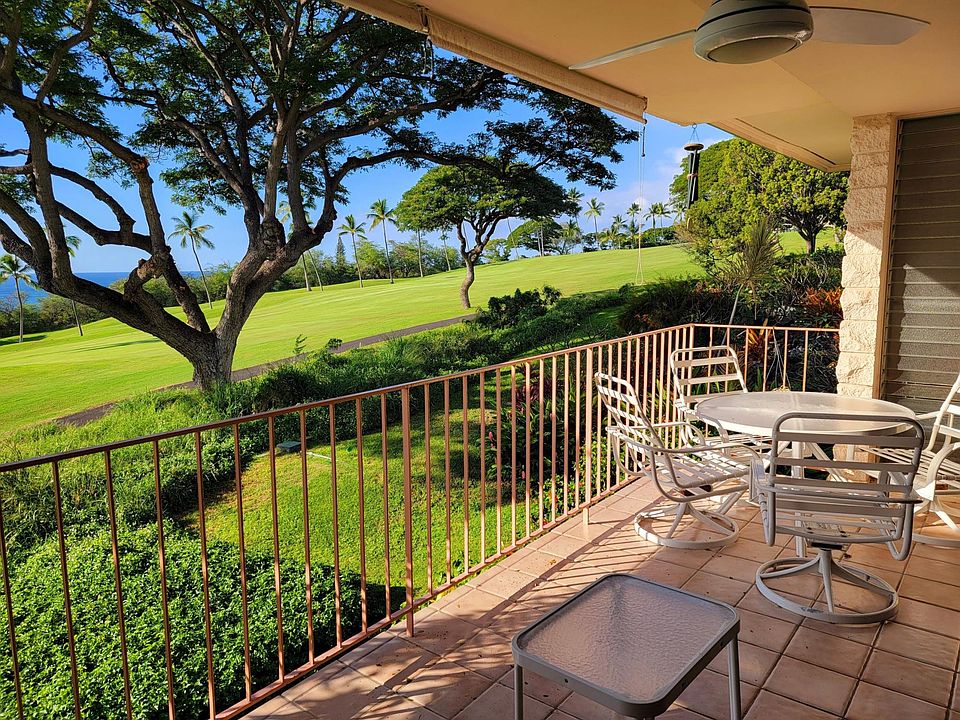 View of golf course and ocean