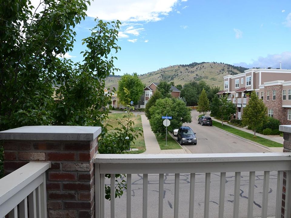 Balcony with foot hills view