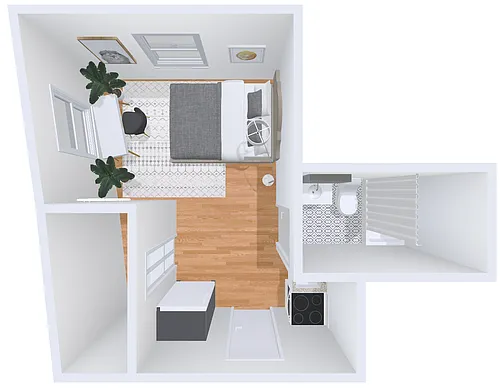 Floor plan studio 27