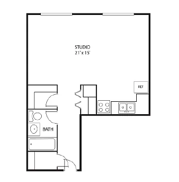 Floor plan Jet