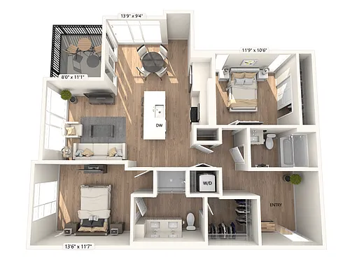 Floor plan B04a-FP2