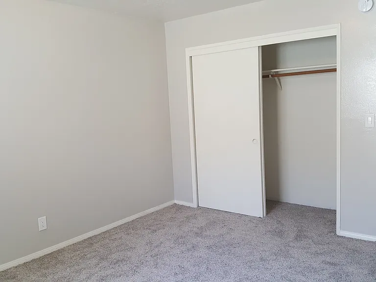 West bedroom and closet