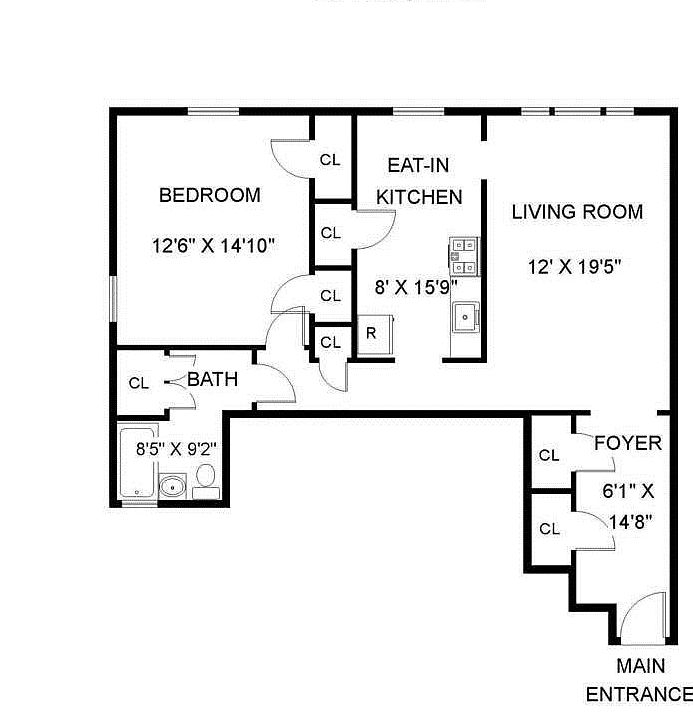 2nd image of 40 Gifford Ave APT 2C