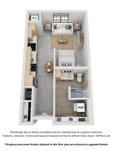 Floor plan Blacksmith - Studio