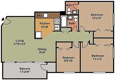 Floor plan Berkshire