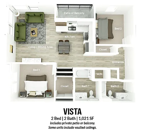 Floor plan Vista