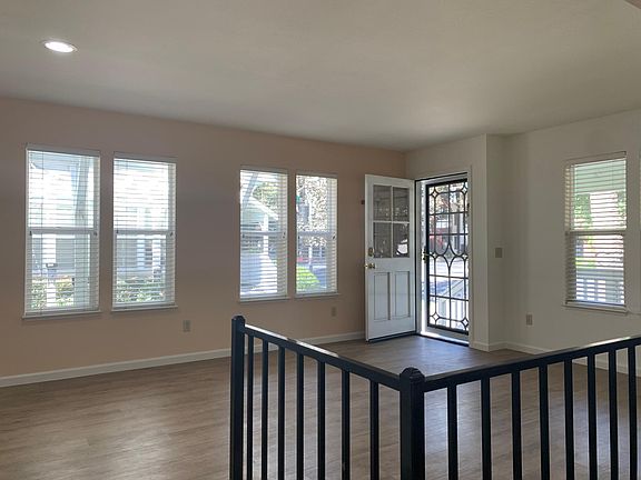 Looking towards the front door from the dining area.