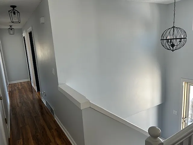 hallway leading to bedrooms