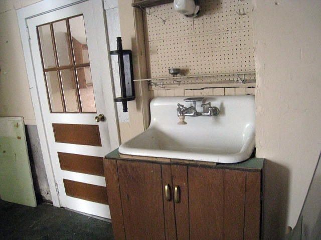 Main floor sink