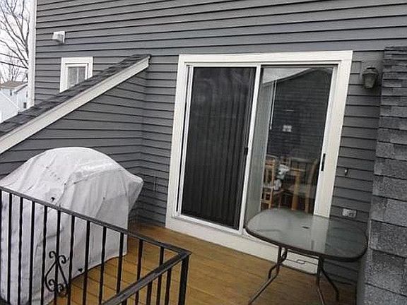 Enjoy grilling on your deck.