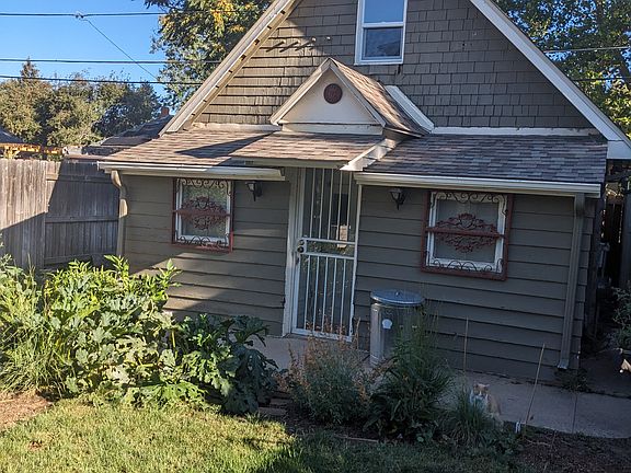Outside view of carriage house from our backyard.