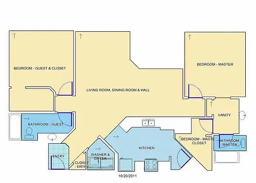 Floor plan The Dundee