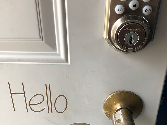 Front Dr. Keypad/hello