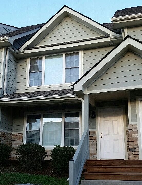 Front of townhouse