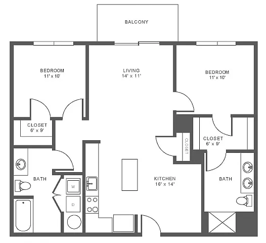 Floor plan B5 - Affordable