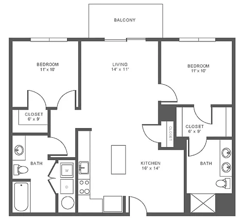 Floor plan B5 - Affordable