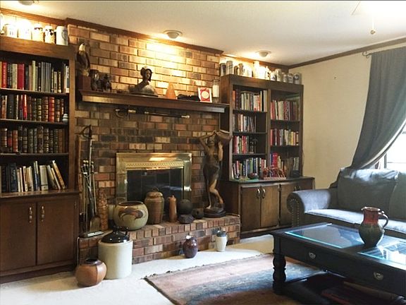 Fireplace, builtins