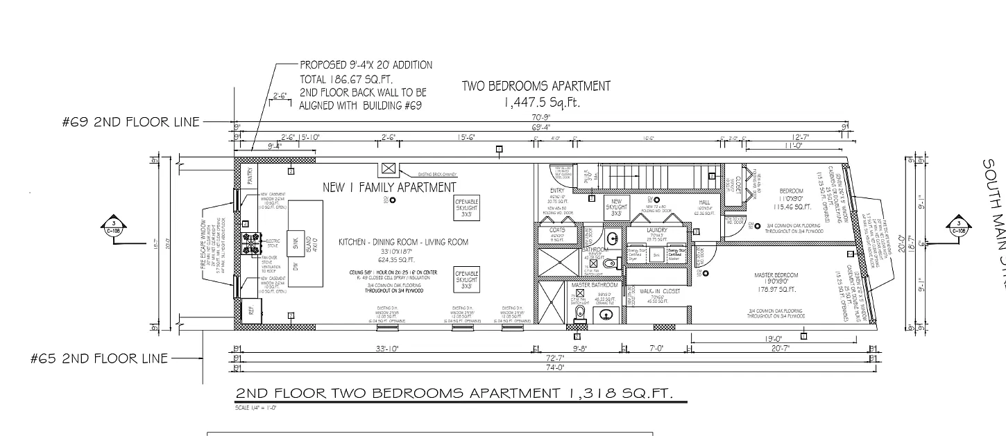 2 bed, 1447 sqft, $3,500 — Photo 2