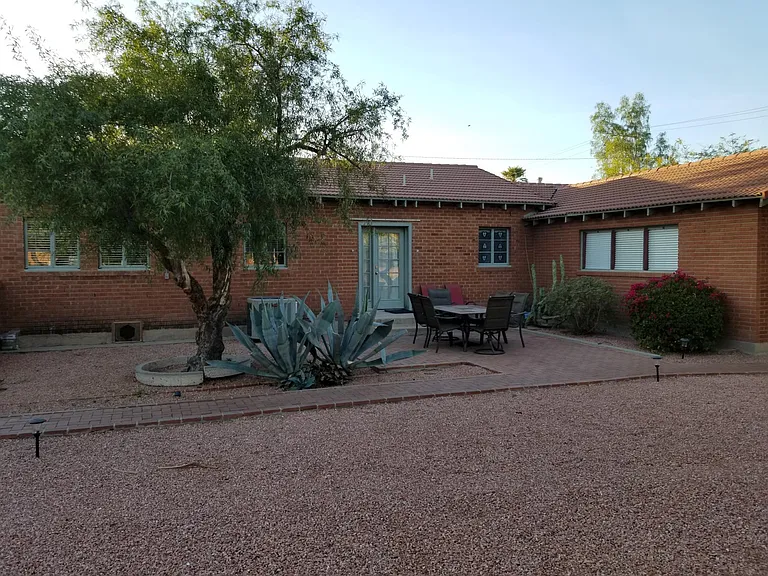 Side patio off Kitchen