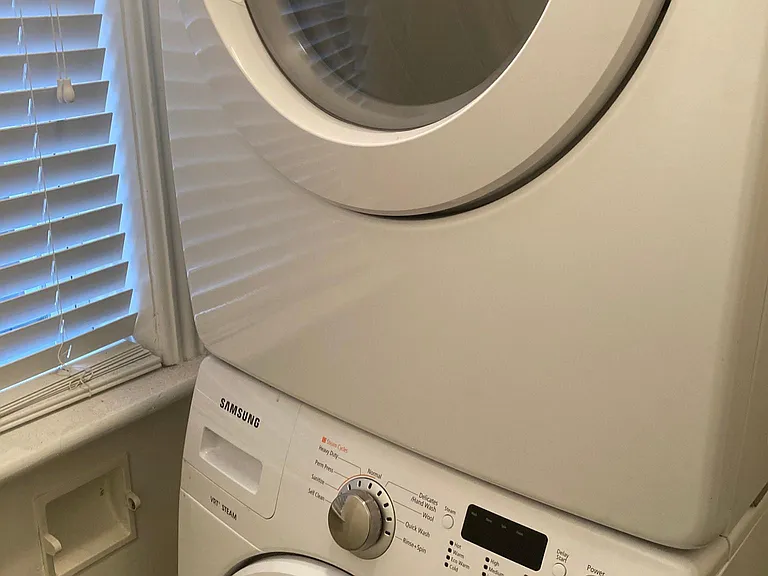 In unit laundry