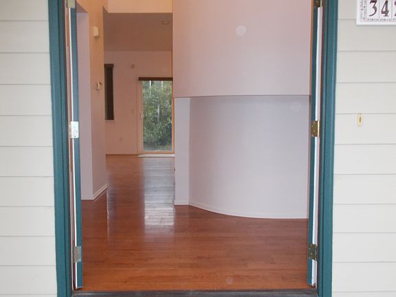 Double door entrance