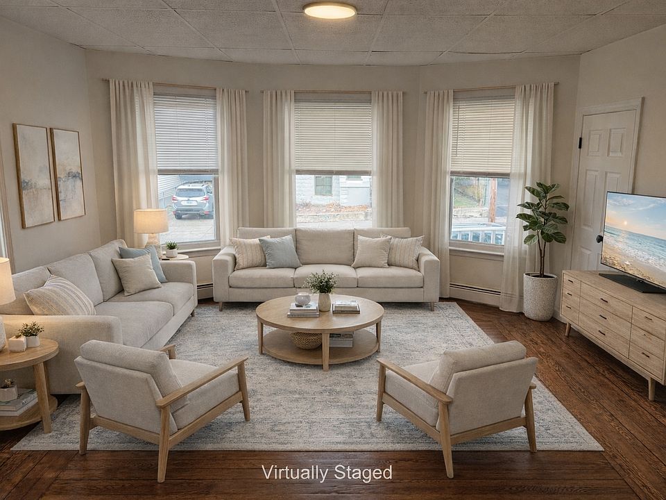 Virtually Staged Living Room