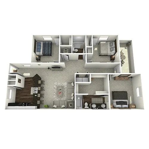 Floor plan 3 Bedroom