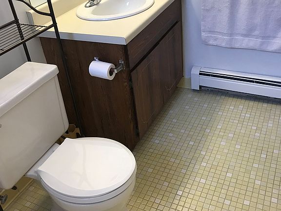 Bathroom new sink and faucet
Updated toilet tank parts