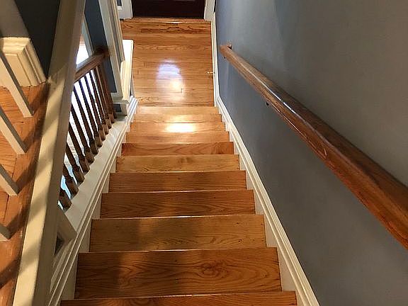 Hardwood floors throughout