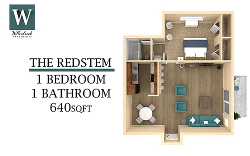 Floor plan The Redstem