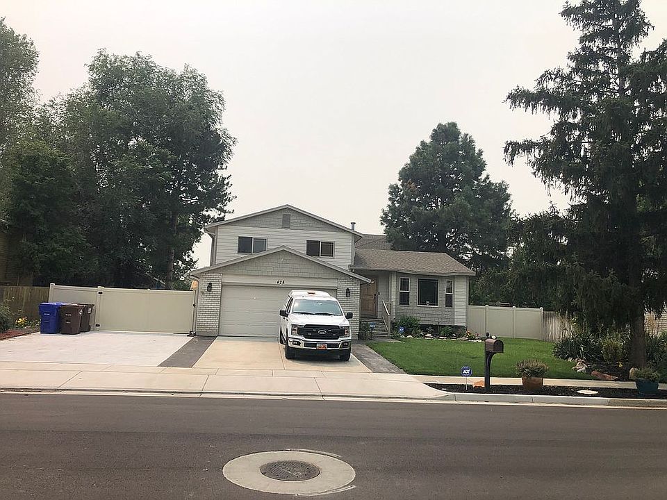Front view of the house