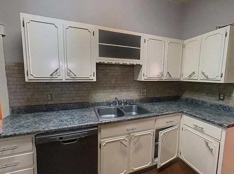 Kitchen, sink view